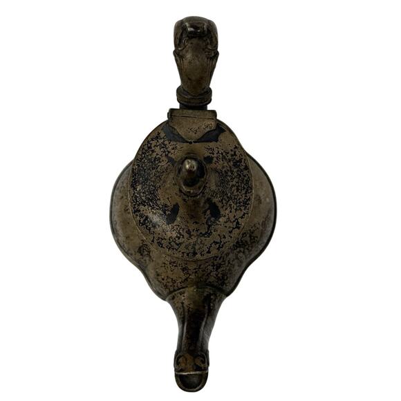 Antique R. Wallace Silverplate 10oz Teapot Victorian Style Genie Lamp Look - Picture 5 of 9